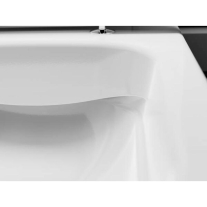 Vas WC suspendat Hansgrohe, EluPura Q, cu spălare AquaFall Flush, 54x36 cm, alb