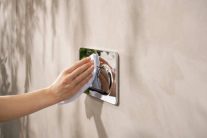  Clapetă cu acționare dublă Hansgrohe, iFrame, pentru rezervor încastrat, crom