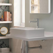 Baterie înaltă de lavoar cu ventil pop-up Hansgrohe, Zesis S 230 CoolStart, crom