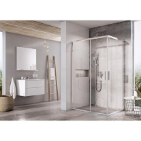  Ușă culisantă duș Ravak Blix Slim BLSRV2K-80, 80x195 cm, aluminiu lucios