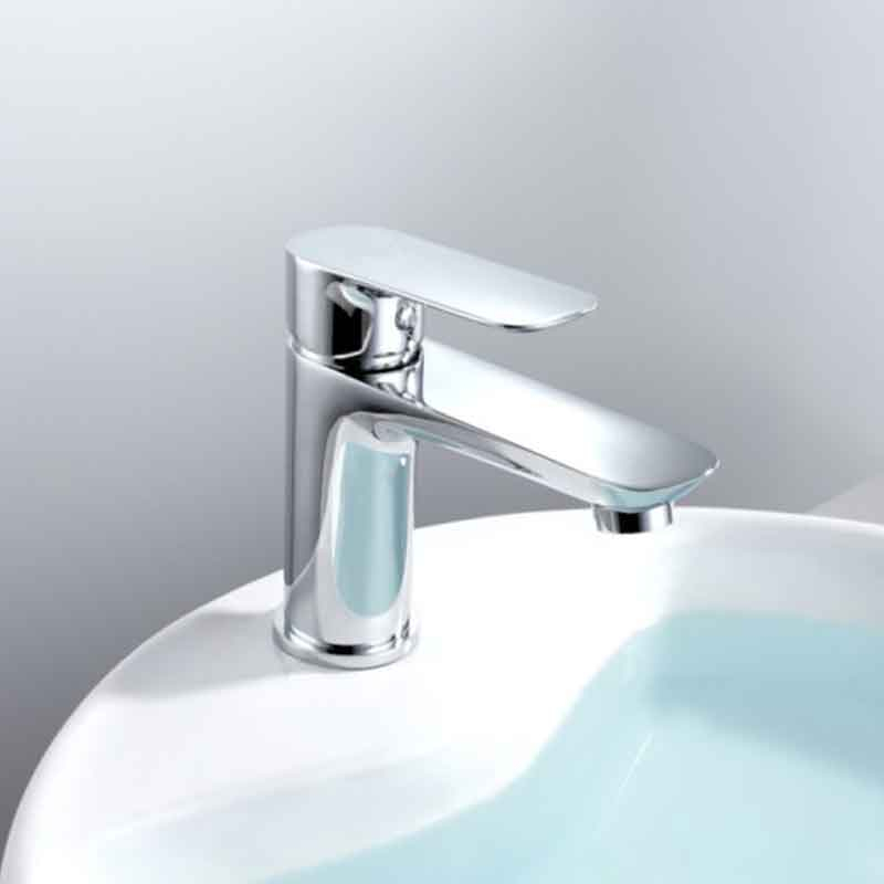 Baterie pentru lavoar LaVita Scala 80, fără ventil, crom
