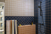 Set de duș 95 Hansgrohe Activera Select S EcoSmart, 2 jeturi, cu bară de duș 65 cm, negru mat