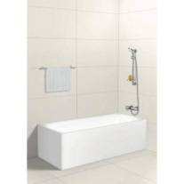  Set de duș Hansgrohe Crometta 100 Vario cu bară 65 cm și savonieră, alb/crom