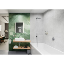 Pară de duș tip baton Hansgrohe Pulsify S, 1 jet, crom