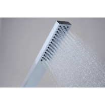 Pară de duș tip baton Hansgrohe Pulsify E 100, 1 jet PowderRain EcoSmart, crom
