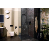 Set de duș Hansgrohe Pulsify E 100 1 jet EcoSmart, bară 65 cm, furtun 160 cm, crom
