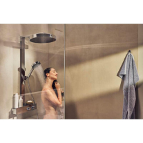 Coloană de duș termostatată Hansgrohe Rainfinity 360 ShowerTablet 350, 1 jet, crom