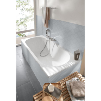  Cadă dreptunghiulară Villeroy & Boch O.Novo  180 x 80 cm, acril, alb