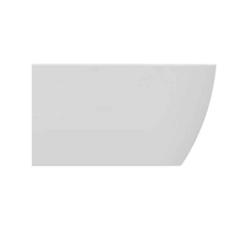 Bideu suspendat Ideal Standard i.life B, cu preaplin, 1 orificiu pentru baterie, 54 x 35,5 cm, alb