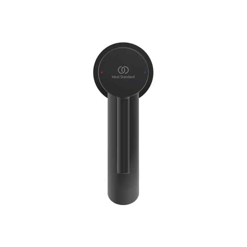 Baterie lavoar Ideal Standard Ceraline 100 fără ventil, negru mat