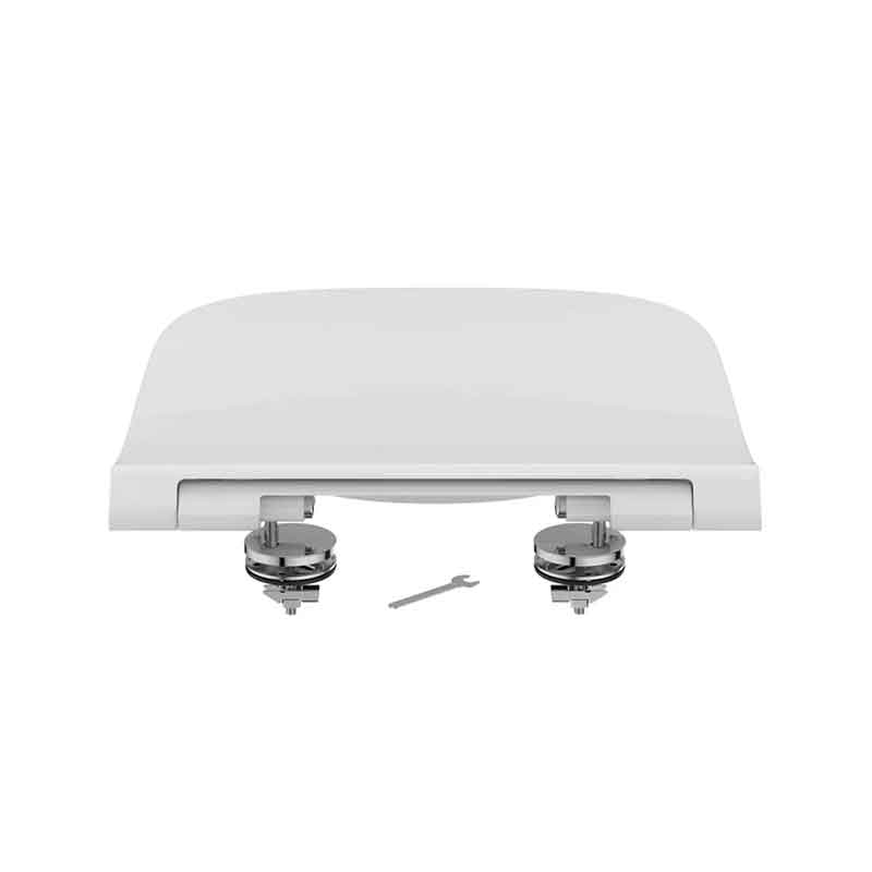 Capac WC Ideal Standard i.life S Slim SoftClose, duroplast, alb lucios, 36 x 41 cm