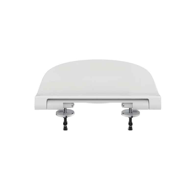 Capac WC Ideal Standard I.life O, tip sandwich cu Soft Close, alb