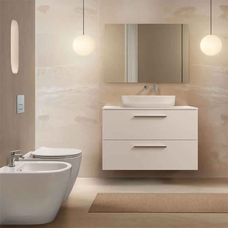Capac WC Ideal Standard I.life O, tip sandwich cu Soft Close, alb
