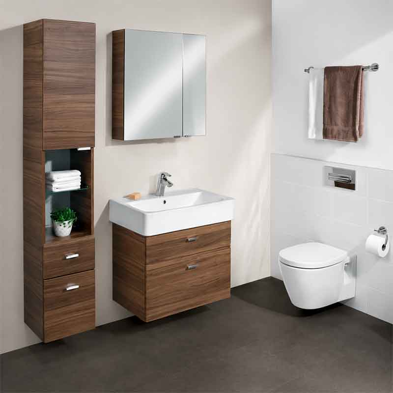 Lavoar suspendat Ideal Standard Connect Cube, 60 x 46 cm, alb