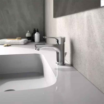  Baterie lavoar Ideal Standard Alpha 75 cu ventil Pop-Up ABS, crom