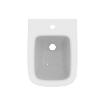 Bideu suspendat Ideal Standard I.Life S, compact, cu fixare ascunsă, alb