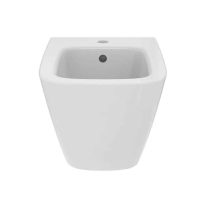 Bideu suspendat Ideal Standard I.Life S, compact, cu fixare ascunsă, alb