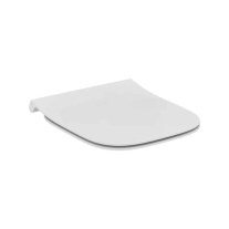 Capac WC Ideal Standard i.life S Slim SoftClose, duroplast, alb lucios, 36 x 41 cm