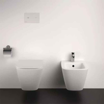 Capac WC Ideal Standard i.life S Slim SoftClose, duroplast, alb lucios, 36 x 41 cm