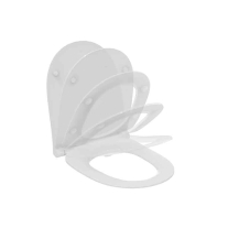  Capac WC Ideal Standard I.life O, tip sandwich cu Soft Close, alb