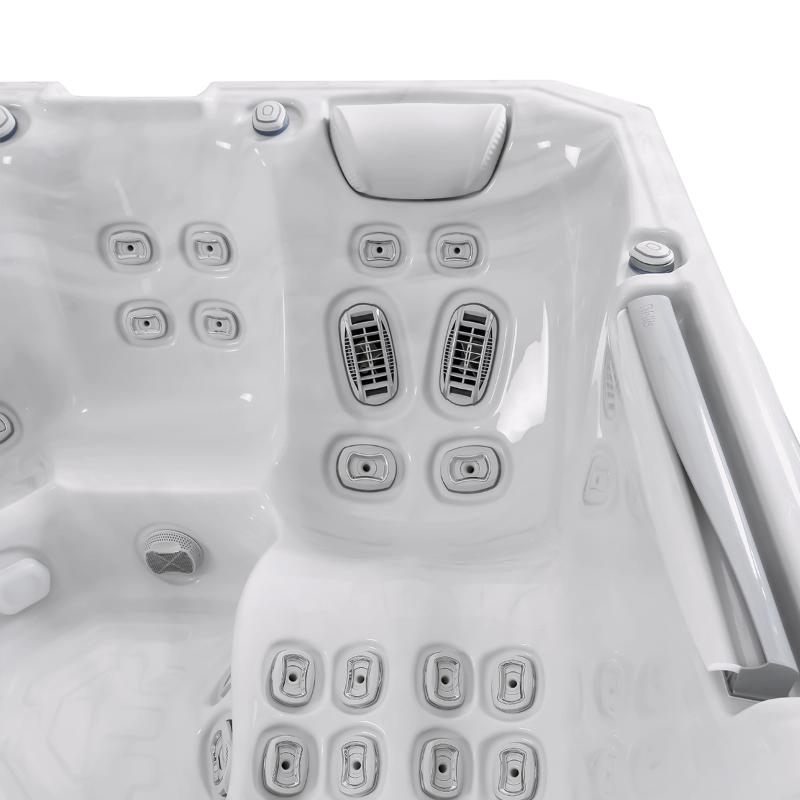 Set minipiscina Wellis, Atlas PeakLife Deluxe, cu capac, pentru 6 persoane