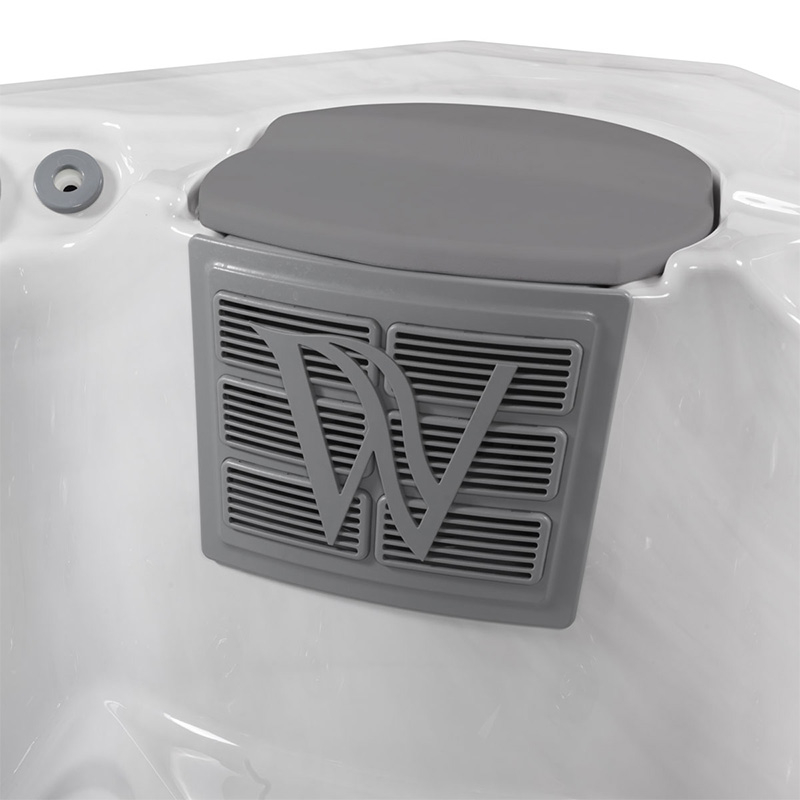 Set minipiscina Wellis, Palermo CityLife Deluxe, cu capac, pentru 5 persoane