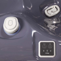 Set minipiscină Wellis, Makalu PeakLife Premium Plus, cu capac, jeturi luminoase și sistem WIS integrat, pentru 5 persoane
