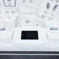 Set minipiscina Wellis, Atlas PeakLife Deluxe, cu capac, pentru 6 persoane