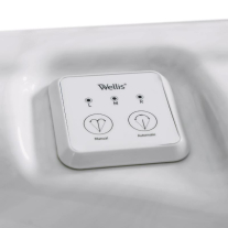 Set minipiscina Wellis, Atlas PeakLife Deluxe, cu capac, pentru 6 persoane