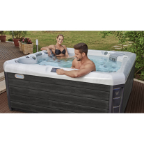 Set minipiscina Wellis, Palermo CityLife Deluxe, cu capac, pentru 5 persoane