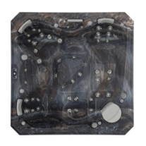Set minipiscina Wellis, Palermo CityLife Deluxe, cu capac, pentru 5 persoane