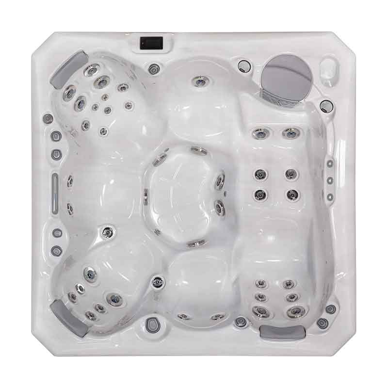 Set minipiscina Wellis, Malaga Citylife Premium, cu capac, pentru 6 persoane