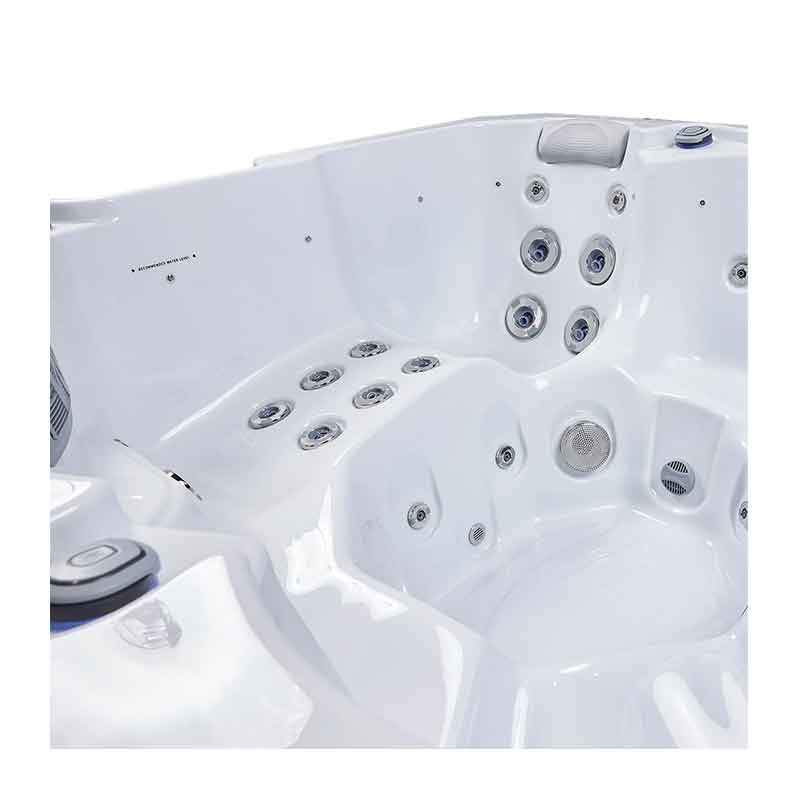 Set minipiscina Wellis, Prague CityLife Deluxe, cu capac, pentru 6 persoane