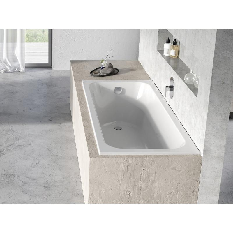 Cadă pentru înzidire Ravak Chrome Slim, acril, 160 x 70 cm, alb