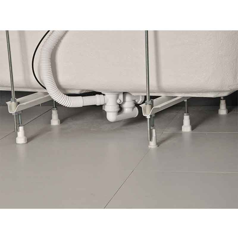 Picioare pentru cadă Ravak 750 mm, suport 75 U, alb