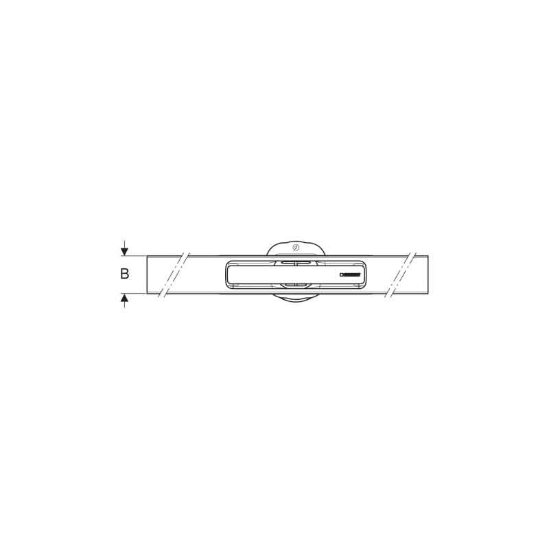 Rigolă de duș Geberit CleanLine30, 30–110 cm, oțel inoxidabil lustruit