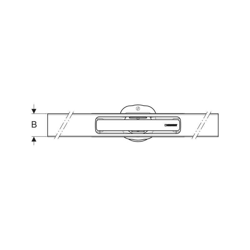 Rigolă de duș Geberit CleanLine30, 30–130 cm, oțel inoxidabil lustruit