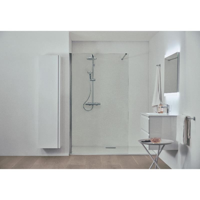 Coloană de duș cu baterie termostatată Ideal Standard, Ceratherm T25, crom