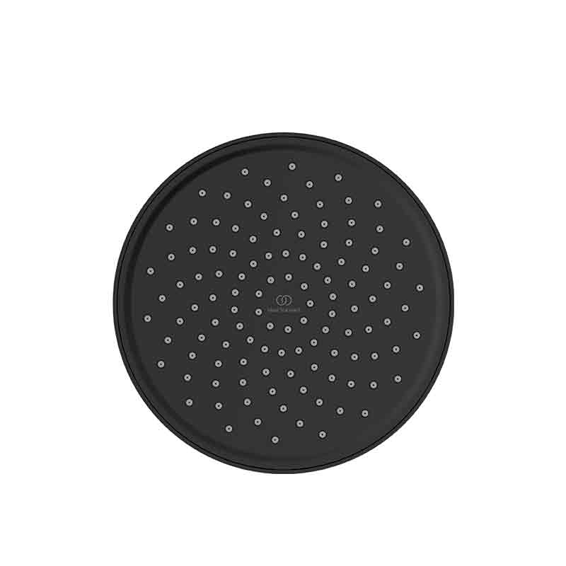 Pălărie de duș Ideal Standard Idealrain, Ø 200 mm, negru mat