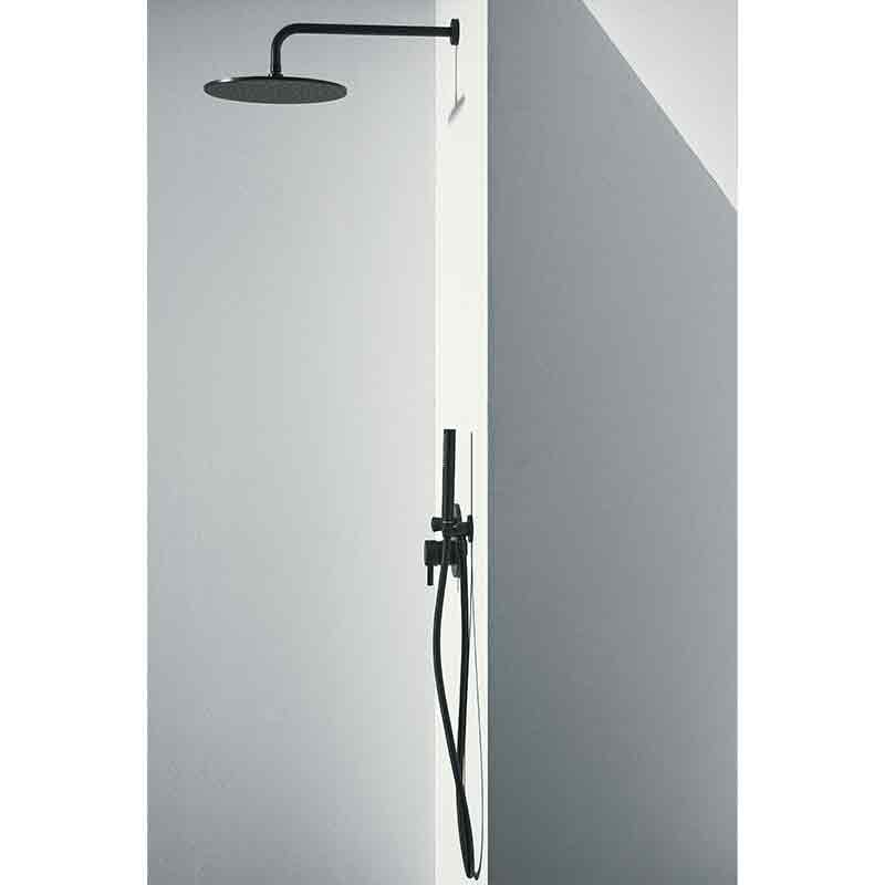  Pălărie de duș Ideal Standard Idealrain, Ø 300 mm, negru mat