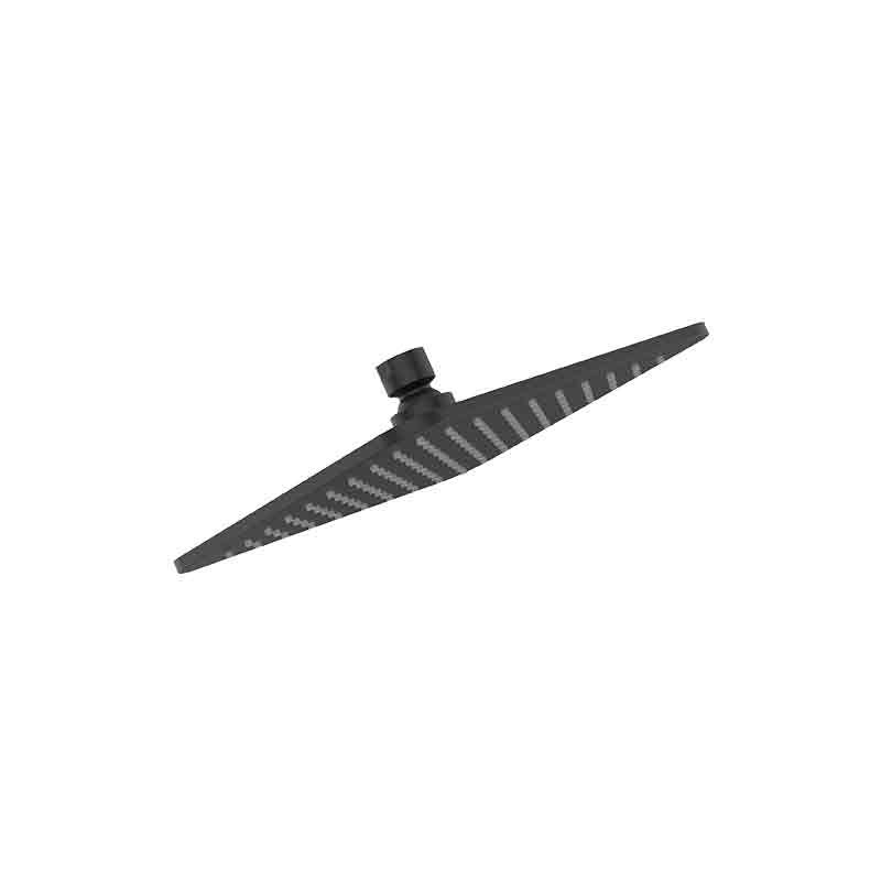 Pălărie de duș Ideal Standard Idealrain, pătrat, 200 x 200 mm, negru mat