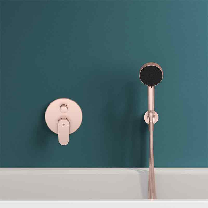 Furtun de duș Ideal Standard ALU+ IdealFlex, 175 cm, Anti-Twist, rose mat