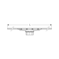 Rigolă de duș Geberit CleanLine30, 30–130 cm, oțel inoxidabil lustruit