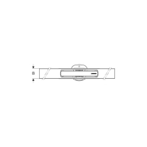  Rigolă de duș Geberit CleanLine30, 30–110 cm, negru