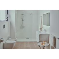 Coloană de duș cu baterie termostatată Ideal Standard, Ceratherm T25, crom