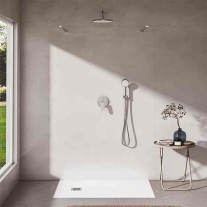  Pălărie de duș Ideal Standard Idealrain, rotundă, 260 mm, crom
