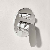 Baterie cadă-duș încastrată Ideal Standard Ceralife O, 2 funcții, crom