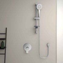 Cot de perete pentru duș Ideal Standard Idealrain, crom