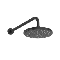 Pălărie de duș Ideal Standard Idealrain, Ø 200 mm, negru mat