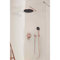 Pălărie de duș Ideal Standard Idealrain Alu+, Ø 260 mm, rosé
